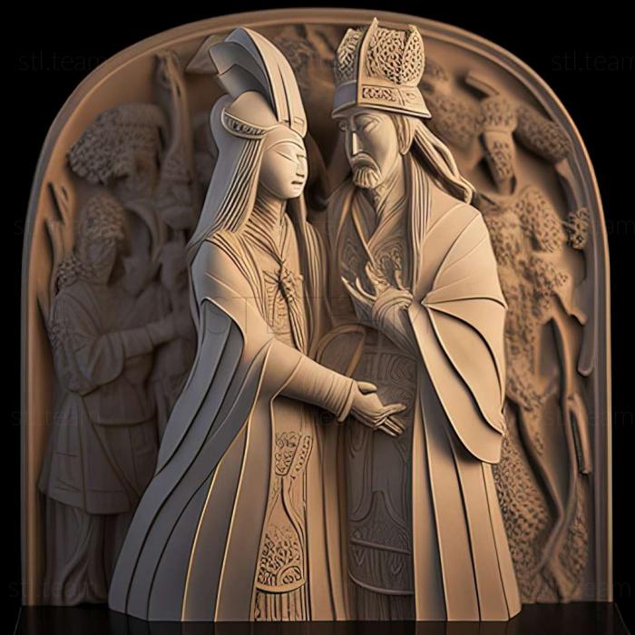 3D модель Святое бракосочетание Гарди и Коджира (STL)